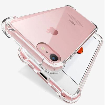 ∏ Shockproof Silicone Phone Case For iPhone 11 7 8 6 6S Plus X XR XS 12 Pro Max SE 2020 5 S Case Transparent Protection Back Cover