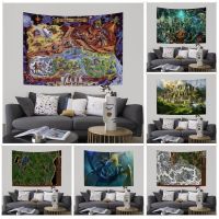 Heroes Of Might And Magic 3 Chart Tapestry Art Science Fiction Room Home Decor Art Home Decor Knitting  Crochet