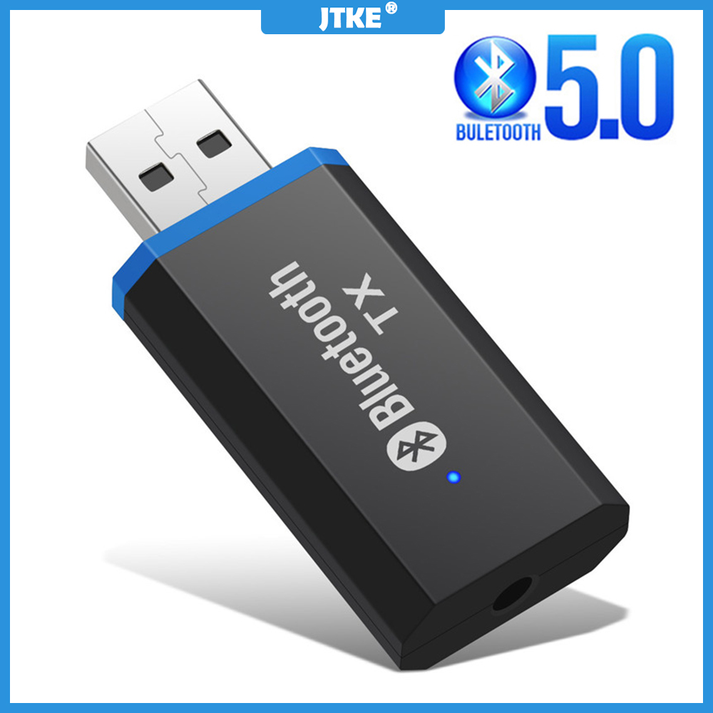 USB Bluetooth 5.0 Adapter Wireless Dongle Stereo Receiver PC TV Computer Mp3 US 