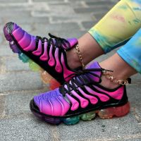 New Candy Color Men Transparent Bottom Sneakers Running Shoes Women Hiking Shoes Couple Autumn Rainbow Sports Shoes wholesale Shoes Accessories