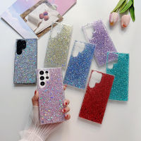 YIQIAN สําหรับ Samsung Galaxy S23 / S23 + S23 Plus / S23 Ultra เคส Clear Bling Sparkle Glitter Shiny Luxury สําหรับผู้หญิง Girly Soft TPU Slim Shockproof Protective Phone เคส สําหรับ Samsung S23