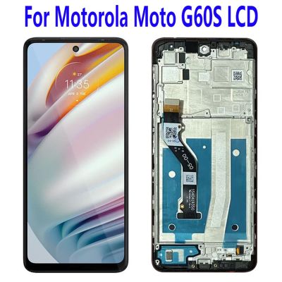สำหรับ Motorola Moto G60S สัมผัสหน้าจอ Lcd กระจกกันรอยดิจิตอลแทนการประกอบสำหรับ Moto G60S จอแอลซีดีพร้อมกรอบ