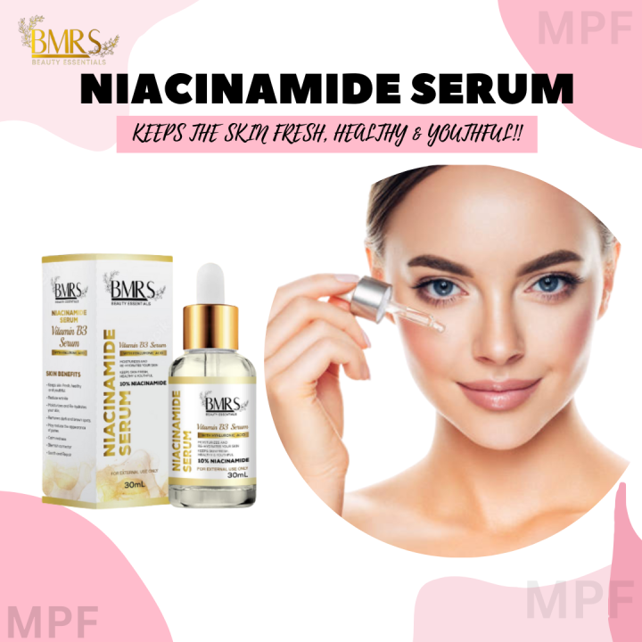 ORIGINAL BMRS NIACINAMIDE SERUM Vitamin B3 Serum with Hyaluronic Acid