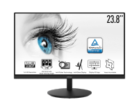 ⚡MSI MONITOR (จอมอนิเตอร์) MSI PRO MP2412 : 23.8 VA FHD (1920 x 1080) 100Hz/Display,1x HDMI™ (1.4)/Warranty 3 Year