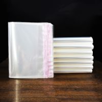 【DT】 hot  100Pcs 5 Wire Transparent Self Adhesive OPP Plastic Bag Jewelry Gift A4 paper Books clothes Self Sealing Packaging Bag