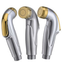 Gold silver hand bidet Sprayer ABS wc Toilet Water spray faucet enema cleaner wash shower head valve hose kit douchette Bathroom