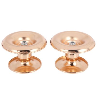 2Pcs Metal Candle Holder Gold Candelabra Fashion Wedding Candle Stand Exquisite Candlestick Table Home Party Christmas Decor