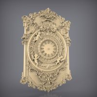 【❉HOT SALE❉】 natuidao13965 Relief โมเดล3d Stl สำหรับเราเตอร์ Cnc เครื่องพิมพ์3d Artcam Aspire Clock_ 73