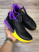 kobe shoes black violet