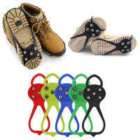 5 Teeth Nails Ice Gripper For Snow Studs Climbing Hiking Non-slip Non-slip Clip Spike Women Men Crampons Ice For Shoes