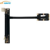 【YF】 Graphics Card Extension Cord PCIe To x16 PCIE3.0 8GBPS PCI-Express mPCIe 16x Straight/Right Cable