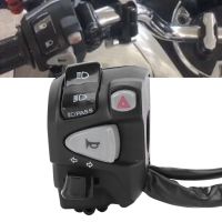 ปุ่มเปลี่ยนสวิตช์แฮนด์รถต่ำ/ไฟสูง22มม. สำหรับ Honda MSX SF 125 Handlebar Sakelar Klakson ปุ่มแฮนด์ใหม่