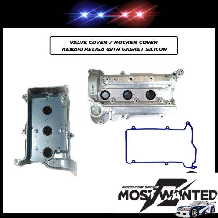 Valve Cover / Rocker Cover Kenari Kelisa with Gasket Silicon Lazada