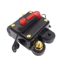 DC 12V Circuit Interrupter Disyuntor Car Breaker ฟิวส์อินเวอร์เตอร์ตั้งค่าใหม่ได้สำหรับรถยนต์ Marine เรือ Bike 250A-WIOJ SHOP