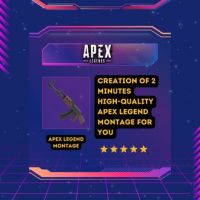 Creation of 2 Minutes High Quality Apex Legend Montage | ApexLegend | Montage | Gaming