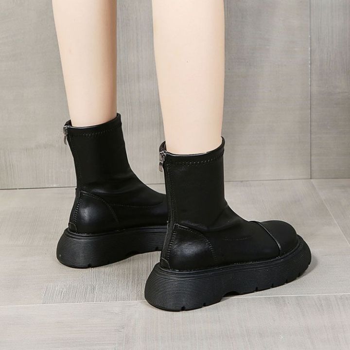 in-the-fall-and-winter-of-2021-short-canister-boots-zipper-flat-fashion-womens-shoes-boots-party-with-thick-with-bottom