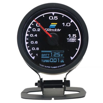 7 Color Car GReddi LCD Digital Display Turbo Boost Water Temp Oil Temp Oil Press Racing Meter Fuel Pressure Air Fuel Ratio Gauge