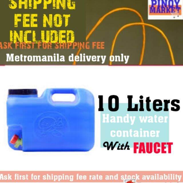 practical Pet gallon 10liters on the day delivery metromanila | Lazada PH