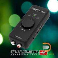 IK Multimedia iRig Stream อินเทอร์เฟซเสียงขนาดพกพาสะดวกเหมาะสำหรับการสตรีมผ่าน Instagram, Facebook และ YouTube