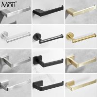 MOLI Matte Black/Brushed/Brushed Gold Bathroom Accessories Tissue Paper Holder 304 Stainless Steel Material