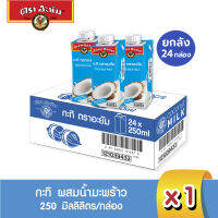 อะยัม กะทิ ผสมน้ำมะพร้าว 250 มิลลิลิตร (ยกลัง 24 กล่อง) Ayam Brand Coconut Milk 250 ml (Full case 24 pcs) (Best Bef 25/2/2024)