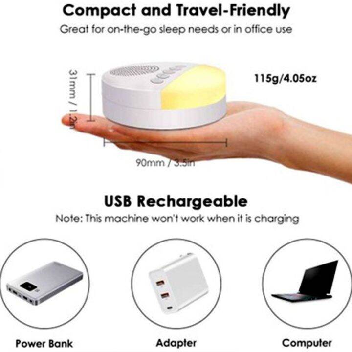 nature-soothing-sounds-therapy-white-noise-machine-for-baby-adult-sleeping-relaxation-usb-rechargeable-timed-shutdown