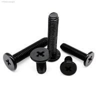 ⊙✖ CM M1.6 M2 M2.5 M3 M4 M5 M6 Black 304 A2-70 Stainless Steel Cross Phillips Ultra Thin Super Low Flat Wafer Head Screw Bolt