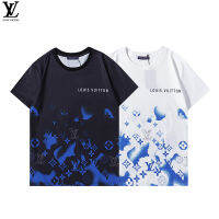 2021ฤดูร้อนเดิม LVs สำหรับทั้งหญิงและชายเสื้อคุณภาพสูงผ้าฝ้าย100% Unisex แฟชั่น Wild การพิมพ์จดหมายแบบไม่เป็นทางการ