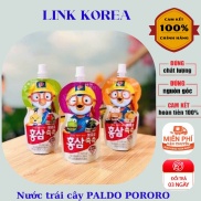 Nước trái cây Pororo Plado túi Hàn Quốc - Hộp 10 túi x 100ml đủ vị Hàng