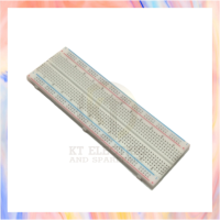 ?? บอร์ดทดลอง แผงวงจรทอลอง โฟโต้บอร์ด บอร์ดทดลองวงจรไฟฟ้า 830รู Breadboard 830 Hole Experiment Board Universal Breadboard White Red Blue Line