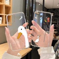 Untitled Goose Game Phone Case Transparent For Xiaomi Redmi Note 7 7A 8 8T 9 9A 9S 10 K30 Pro Ultra transparent soft cover art