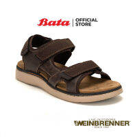 Bata บาจา Weinbrenner รองเท้าลำลองรัดส้น แบบสวมแนวสปอร์ต ดีไซน์เก๋ น้ำหนักเบา สำหรับผู้ชาย รุ่น WICKER สีดำ 8406001 สีน้ำตาล 8404001