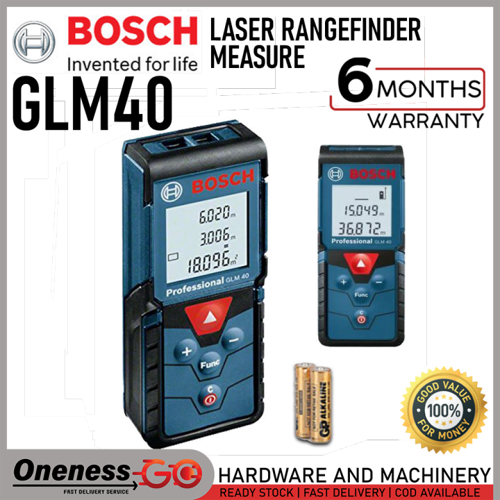 ''BOSCH'' LASER RANGEFINDER -GLM 40 | Lazada