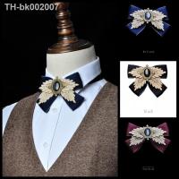 ☁ New Mens Male Female formal wear business bow tie guest host wedding groom groomsmen wedding tie pocket square 3piece set