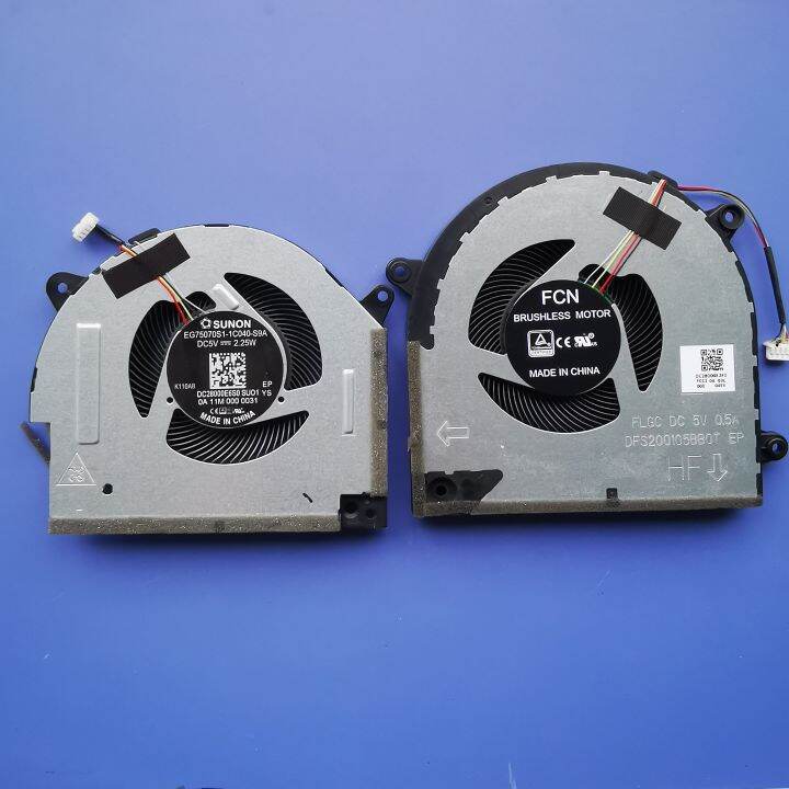 Laptop CPU GPU Cooling Fans For Lenovo Legion Y54017 Y54017IRH