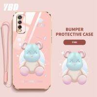 เคสโทรศัพท์ YBD สำหรับ Vivo Y20 2021 Y20i Y20S กรัม Y12S 2021 Y12A Y3S Vivo 2026 V2029 V2038 V2044คลุมทั้งหมด V2033 V2042 V2039 Y20A V2027ไล่ระดับสี V2032การ์ตูนนิ่มโปร่งใสเคสโทรศัพท์กันกระแทกพร้อมเลนส์กรอบป้องกันกล้อง