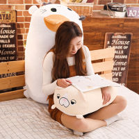 60cm Soft Animal Cartoon Pillow Cushion Cute Shiba Inu Hamster Cat Dog Penguin Plush Toy Stuffed Lovely kids Birthday Gift