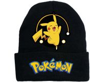 เด็ก Pokemon ถักหมวกฤดูหนาวชายหญิง Pompom หมวกโครเชต์ถักเด็กวัยหัดเดิน Beanie หมวกเด็กทารกเด็ก Hairball หมวก