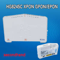 Used EPON ONU GPON HG8245C ONT termianl with 1GE+3FE+voice+wifi English software compatible HG8546M Secondhand