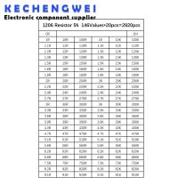 【DT】hot！ 1206 SMD Resistor KIT kit 0R，1R 1M 146ValuesX20pcs 2920pcs