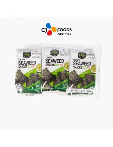 สาหร่ายกรอบเกาหลี-3-รสชาติ-ออริจินอล-วาซาบิ-บาบีคิว-cj-bibigo-seaweed-snacks-original-wasabi-bbq-5g-x-3s-1pack