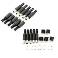 【CC】℗●  10pcs 12V Panel Mount Jack Electrical Supplies Plastic Male Plugs   Female Socket