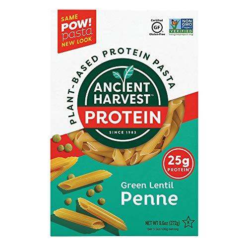 Ancient Harvest Gluten Free PlantBased Protein Pasta, Green Lentil