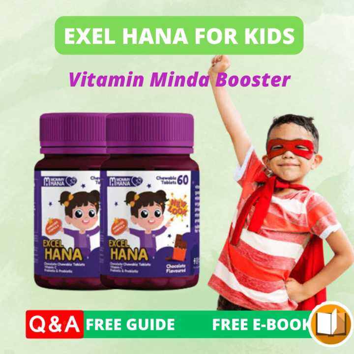 EXCELHANA VITAMIN MINDA | SUPPLEMENT EXCELHANA | COKLAT MINDA MOMMYHANA ...