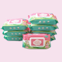 กระดาษทิชชู่เปียก Baby Wipes สูตรน้ำบริสุทธิ์ 80 แผ่น