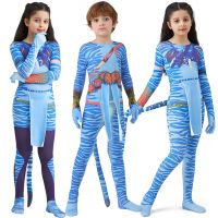 Avatar Costume For Kids Girl Boy Child Avatar The Way of Water Alien Cosplay Christmas Halloween  Birthday Party Masquerade