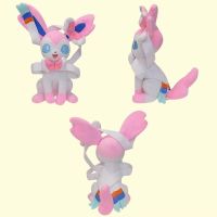 23-30Cm Pokemon Plush Big Size Cartoon Anime Figure Eevee Vaporeon Sylveon Plush Stuffed Pocket Monsters Model For Children Gift