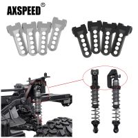 AXSPEED 4Pcs Aluminum Shock Absorber Damper Adjustable Mount for TRX-4 TRX4 1/10 RC Rock Crawler Car Model Upgrade Parts