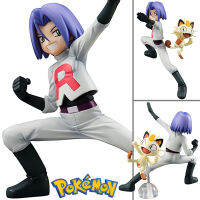 Figure ฟิกเกอร์ จากการ์ตูนเรื่อง Pokemon G.E.M Series Team Rocket แก๊งร็อคเก็ต โปเกมอน Kojiro &amp; Nyarth โคจิโร่ &amp; เนียส James &amp; Meowth เจมส์ Ver Anime ของสะสมหายาก อนิเมะ การ์ตูน มังงะ คอลเลกชัน ของขวัญ New Collection Doll ตุ๊กตา manga Model โมเดล