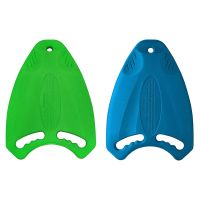 2x Blue/Green Swim Board EVA Back Float Kickboard Safe Training Aid Plate Surf Water for Adult Children Swim Pool